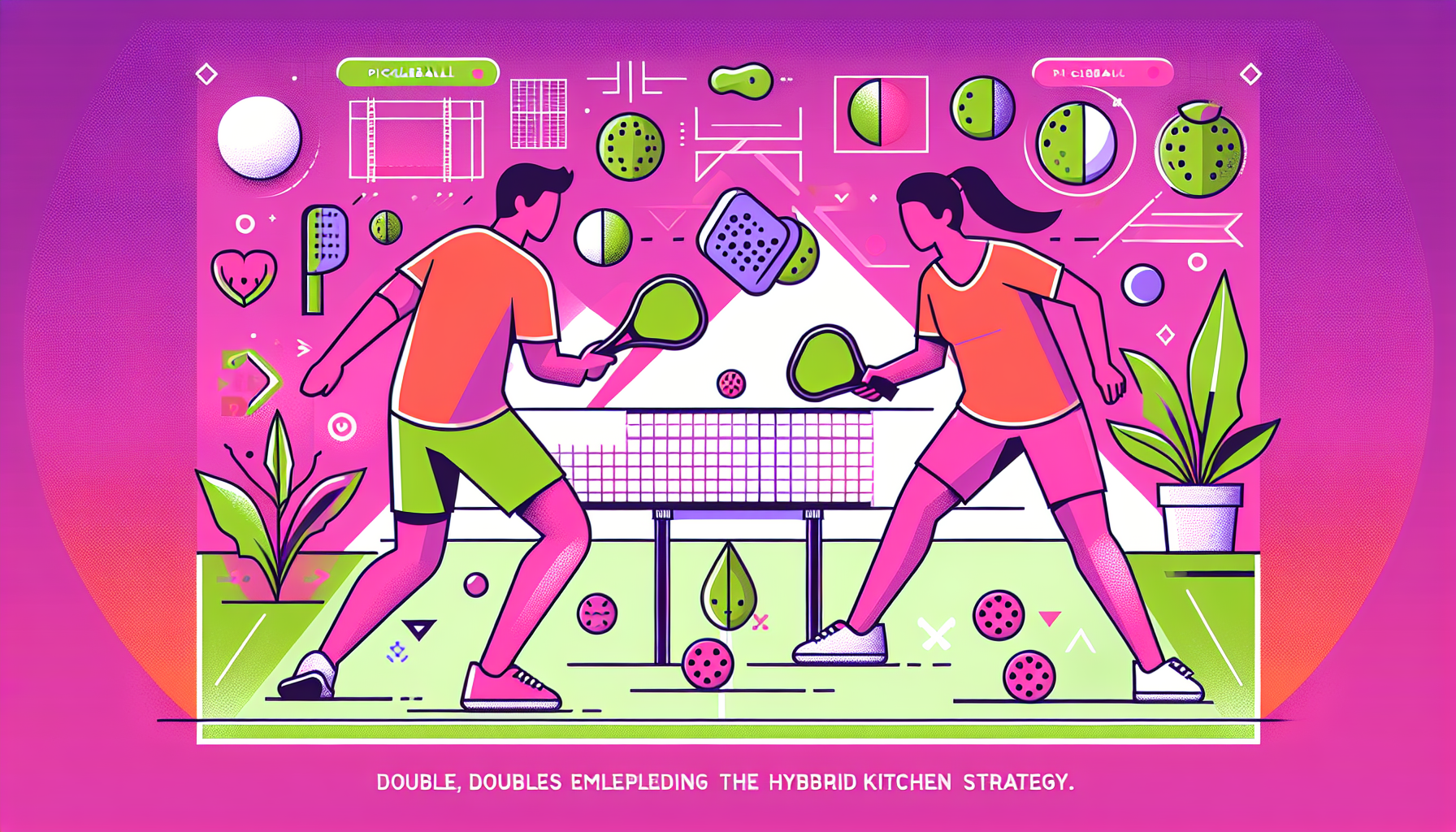 The Rise of Hybrid Kitchen Play in Doubles Pickleball