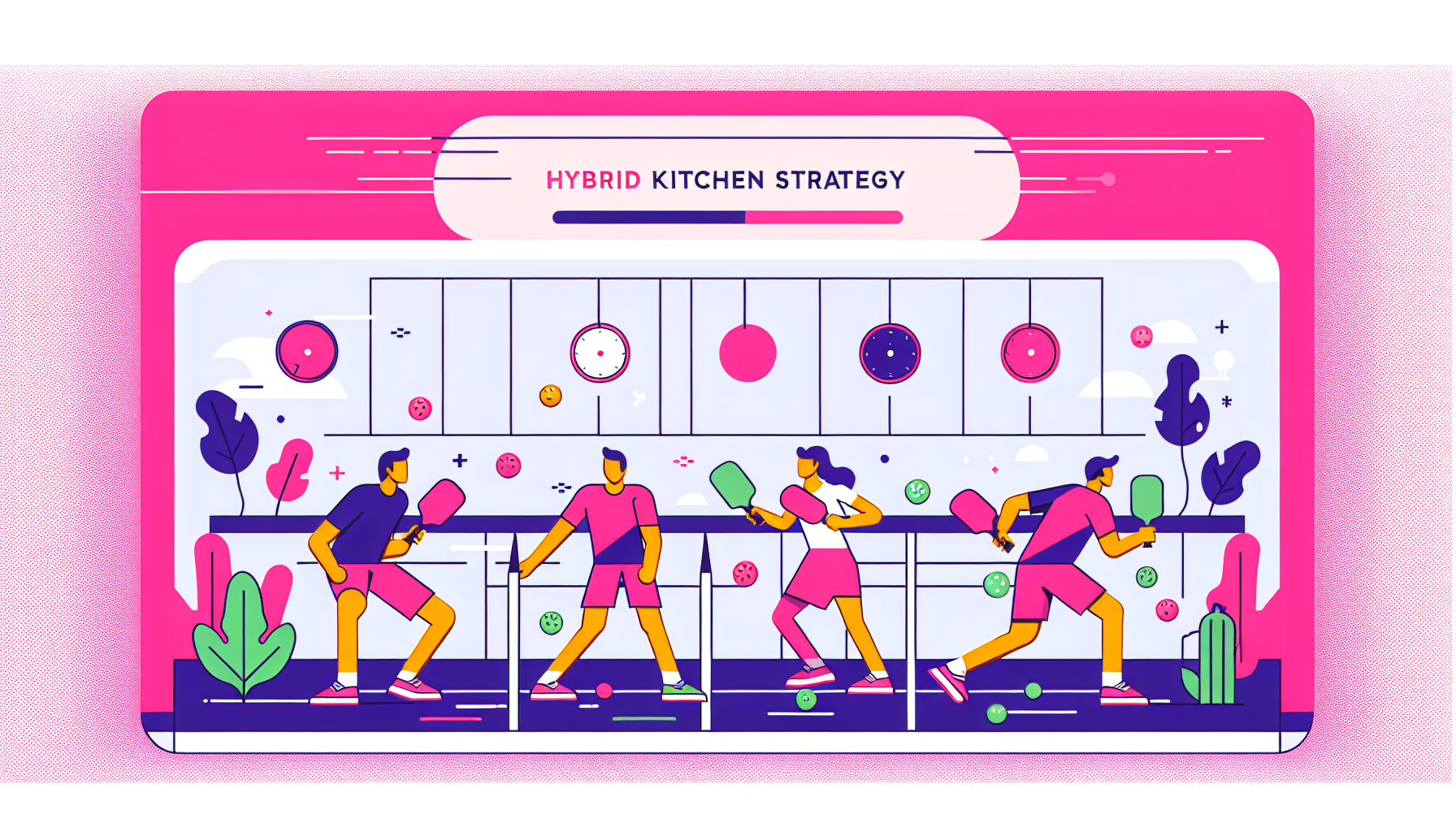 Dominate Doubles: The Hybrid Kitchen Strategy for Pickleball