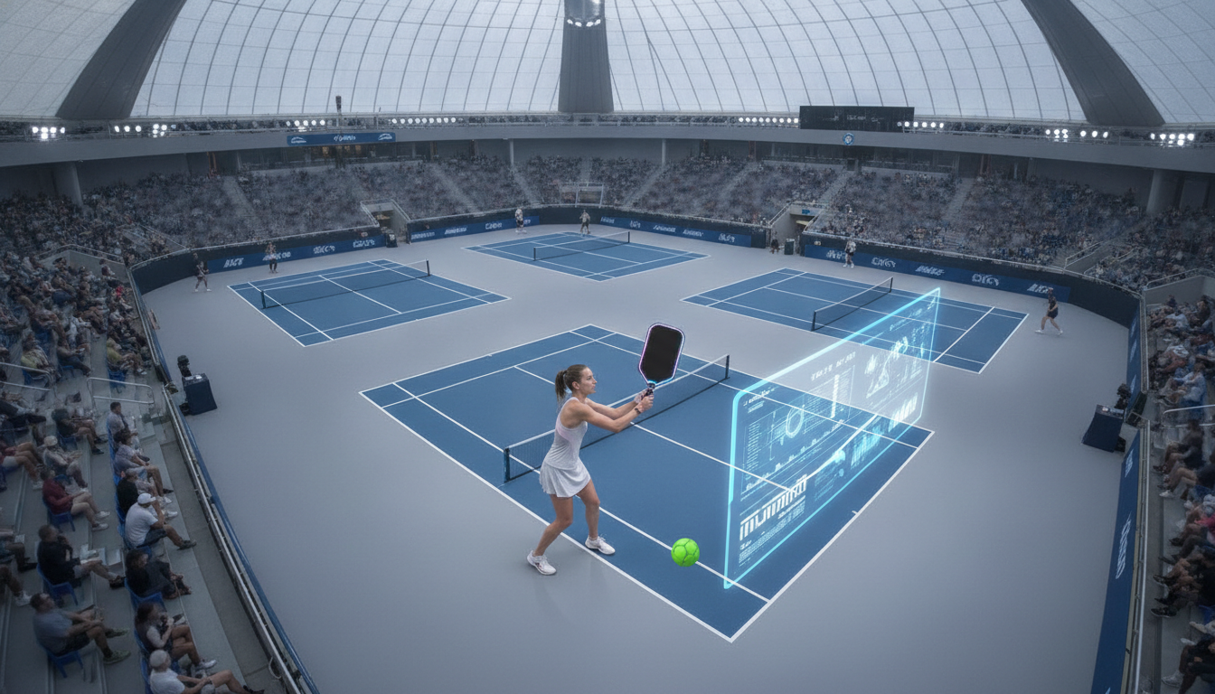 Pickleball Goes High-Tech: AI Coaches & Smart Paddles