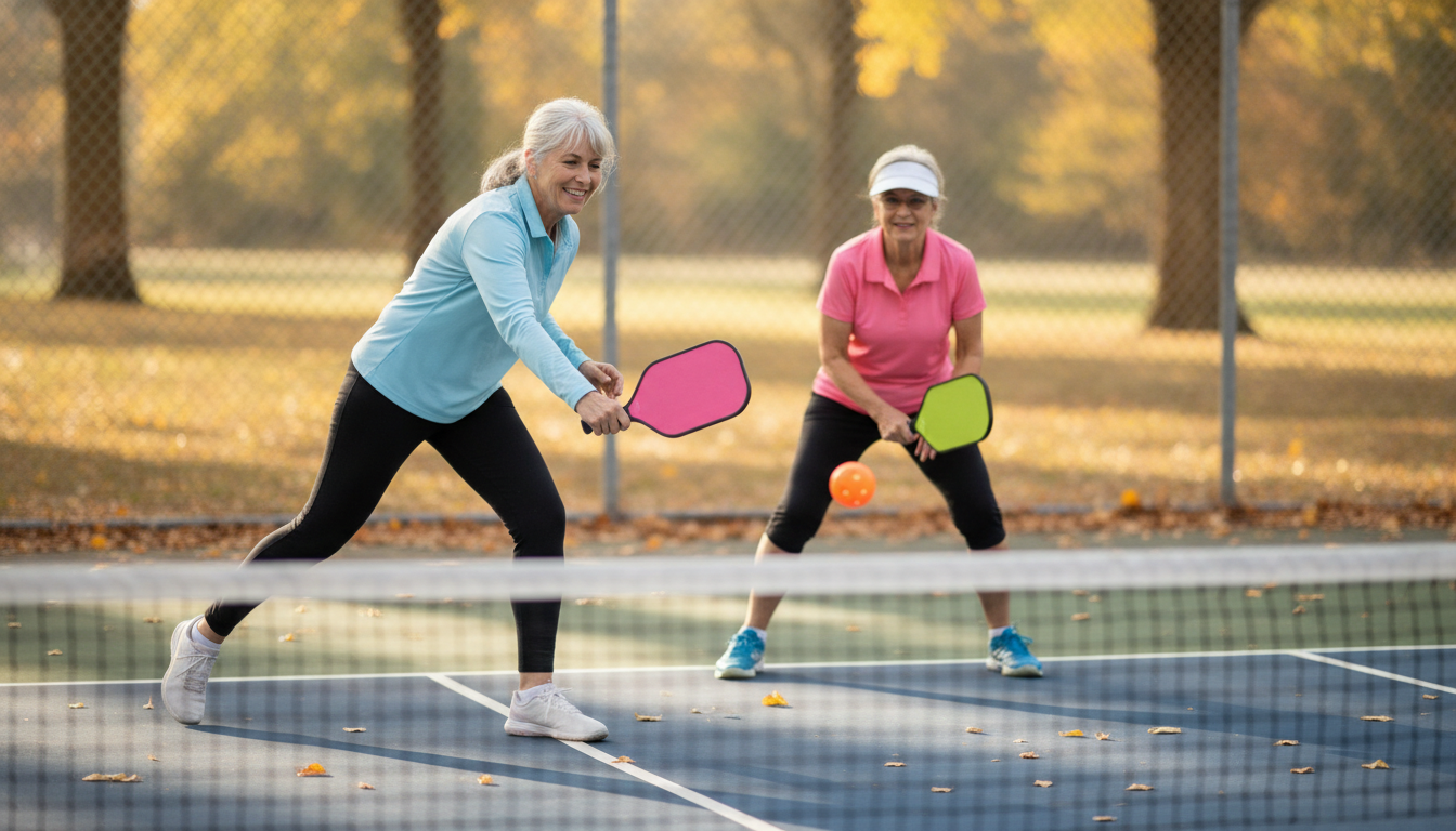 Pickleball Power: Active Aging Fitness Secrets for 50+ Players