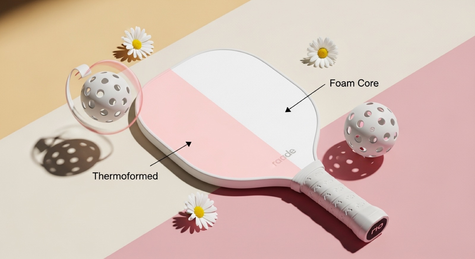 Thermoformed vs. Foam Core: Spin Your Way to Pickleball Victory!