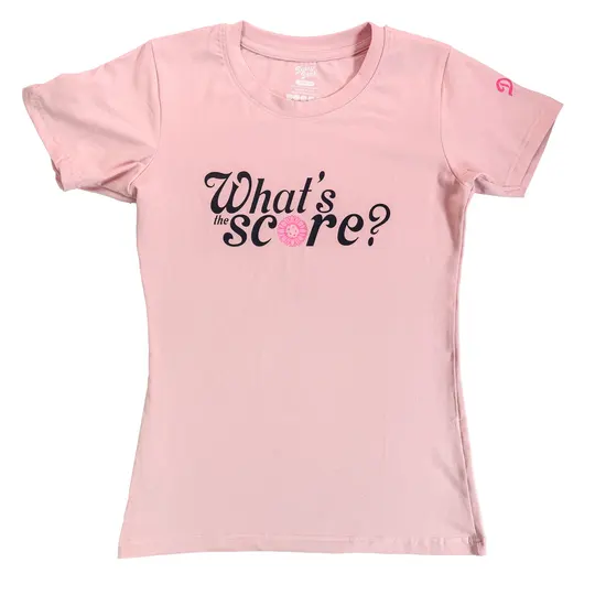 Daisy Dink βWhat's the Scoreβ Pickleball T-Shirt | Funny Women's Graphic Tee
