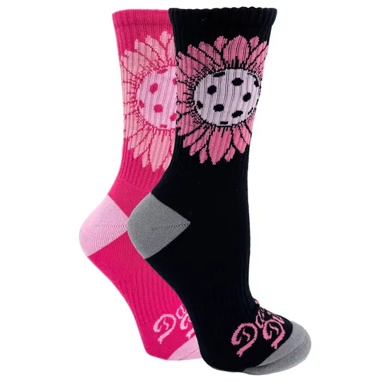 Daisy Dink Women's Pickleball Crew Socks