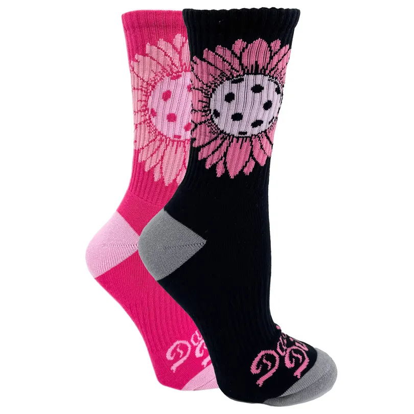 Daisy Dink Women's Pickleball Crew Socks